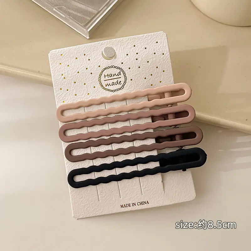 Pink Hair Clips for Women's Side Fringe & Makeup - Image 35