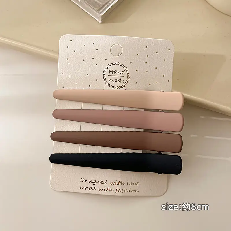 Pink Hair Clips for Women's Side Fringe & Makeup - Image 36