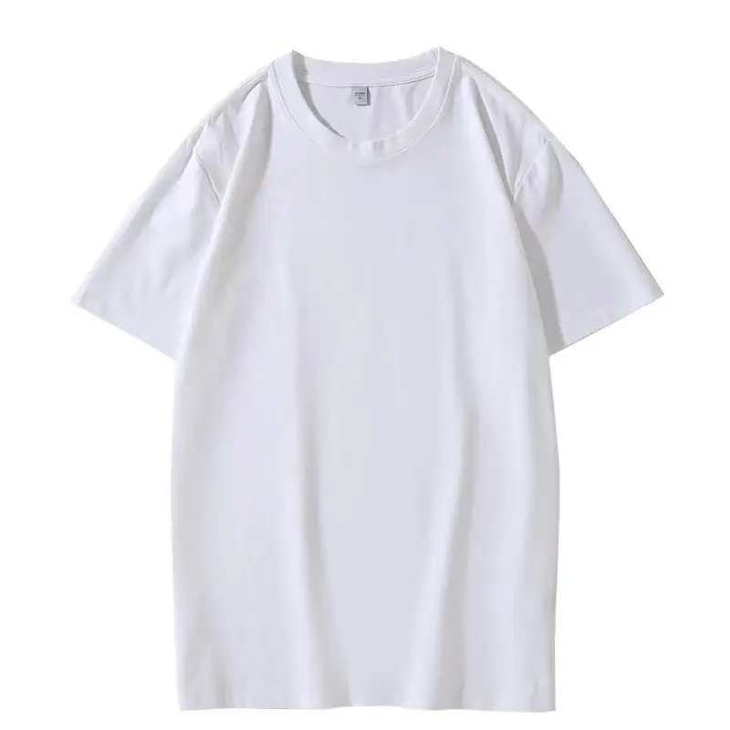Men Red Cotton Summer T-Shirt Solid Color - Image 13