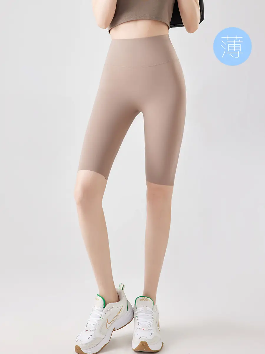 Women's Black Five-Point Shark Pants Summer Thin Sports Leggings - Image 7