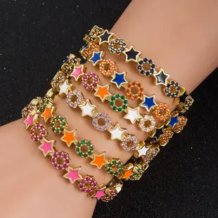 Gold Butterfly Star Chain Bracelets Set — feature 6