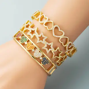 Gold Butterfly Star Chain Bracelets Set — feature 8