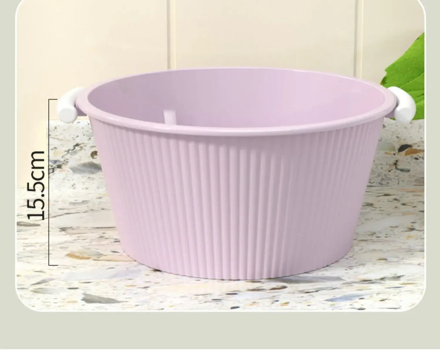 Oversized Thickened Plastic Washbasin for Foot & Clothes Washing — feature 5