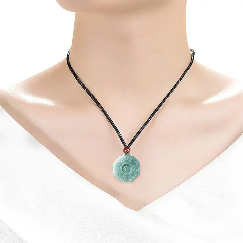 Jade Water Taiji Pendant for Men Women - Image 4
