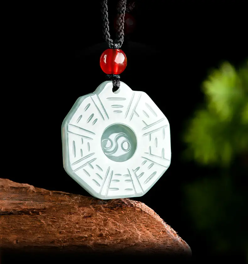 Jade Water Taiji Pendant for Men Women — feature 3
