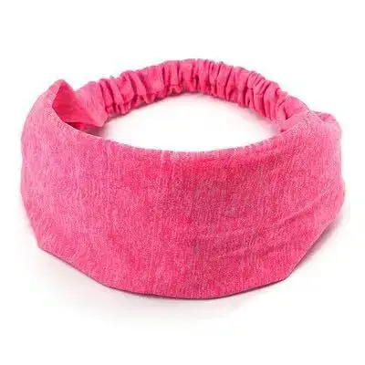 Sweat Absorbent Yoga Hair Band Brown - Image 10