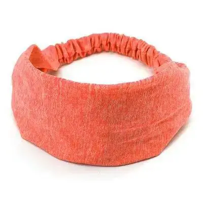 Sweat Absorbent Yoga Hair Band Brown - Image 11
