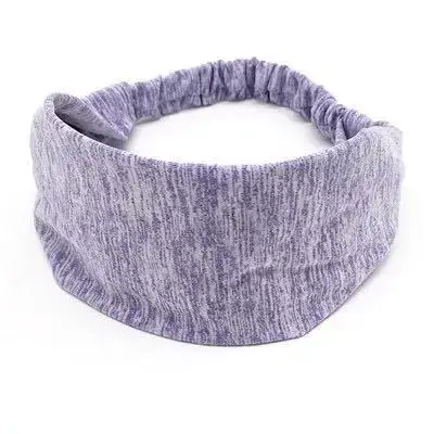 Sweat Absorbent Yoga Hair Band Brown - Image 13