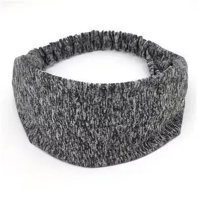 Sweat Absorbent Yoga Hair Band Brown - Image 15