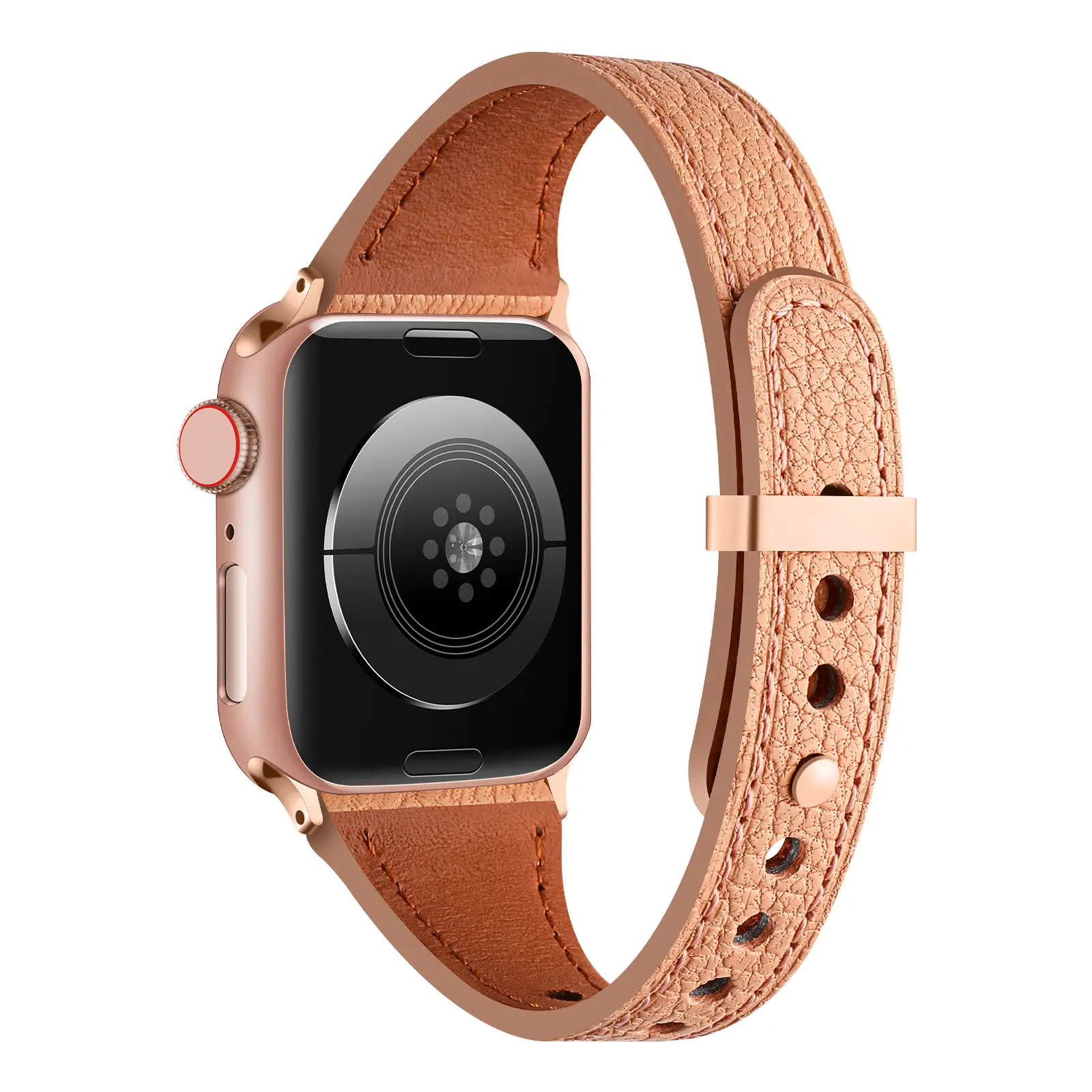 Apple Watch 5678910 Generation Small Waist Goatskin Strap