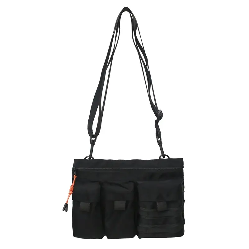 Japanese Multi-Pocket Crossbody Bag for Men - Image 2