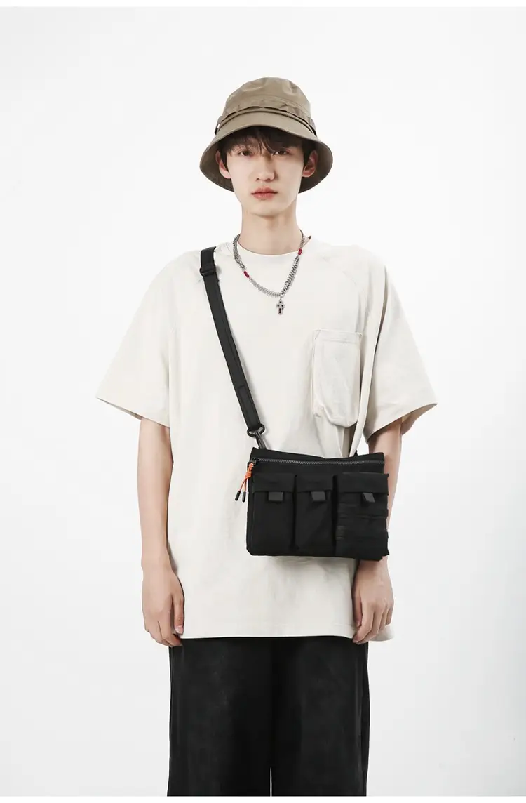 Japanese Multi-Pocket Crossbody Bag for Men — feature 12
