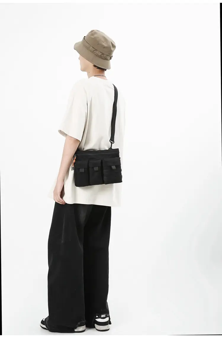 Japanese Multi-Pocket Crossbody Bag for Men — feature 14