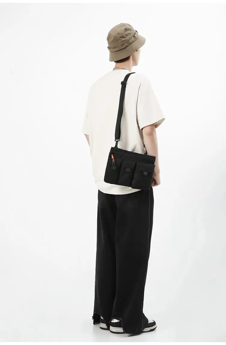 Japanese Multi-Pocket Crossbody Bag for Men — feature 15