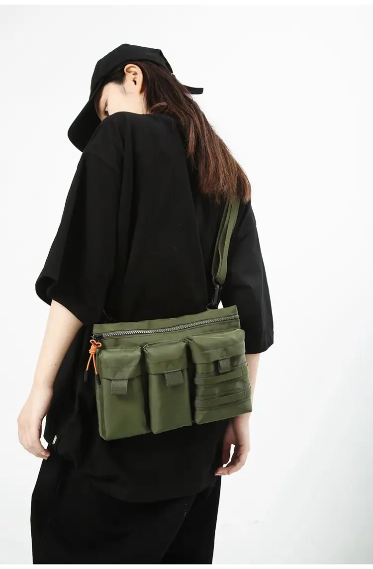 Japanese Multi-Pocket Crossbody Bag for Men — feature 21