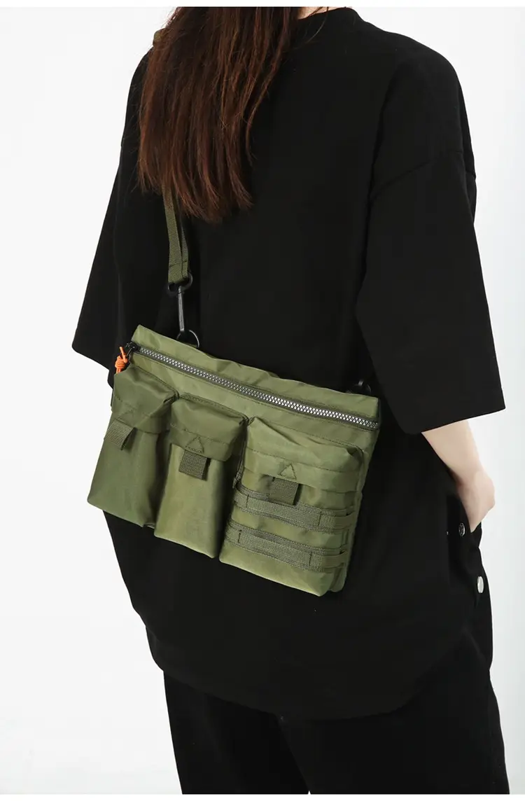 Japanese Multi-Pocket Crossbody Bag for Men — feature 22