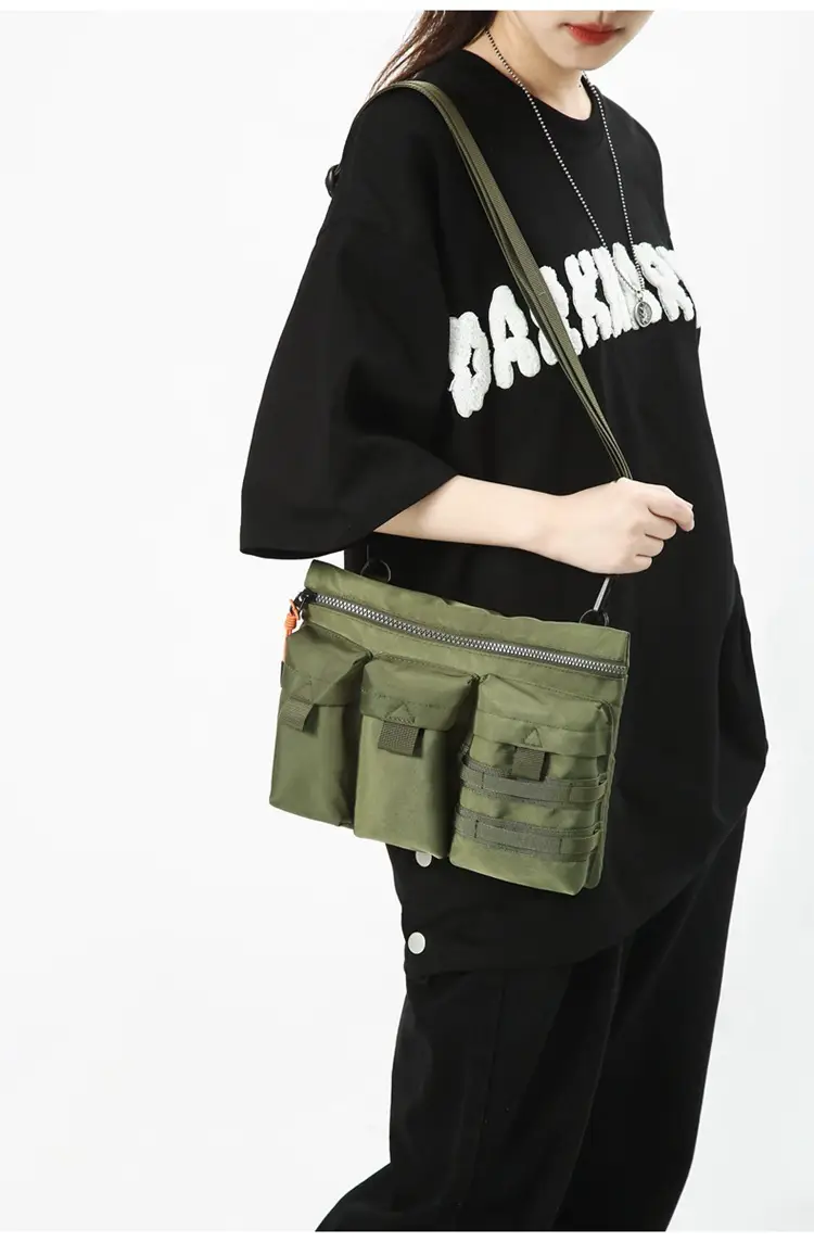 Japanese Multi-Pocket Crossbody Bag for Men — feature 23