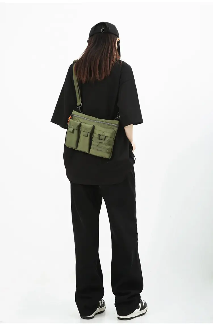 Japanese Multi-Pocket Crossbody Bag for Men — feature 24