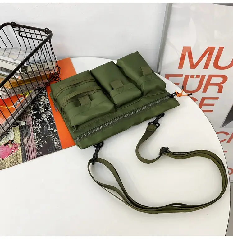 Japanese Multi-Pocket Crossbody Bag for Men — feature 30