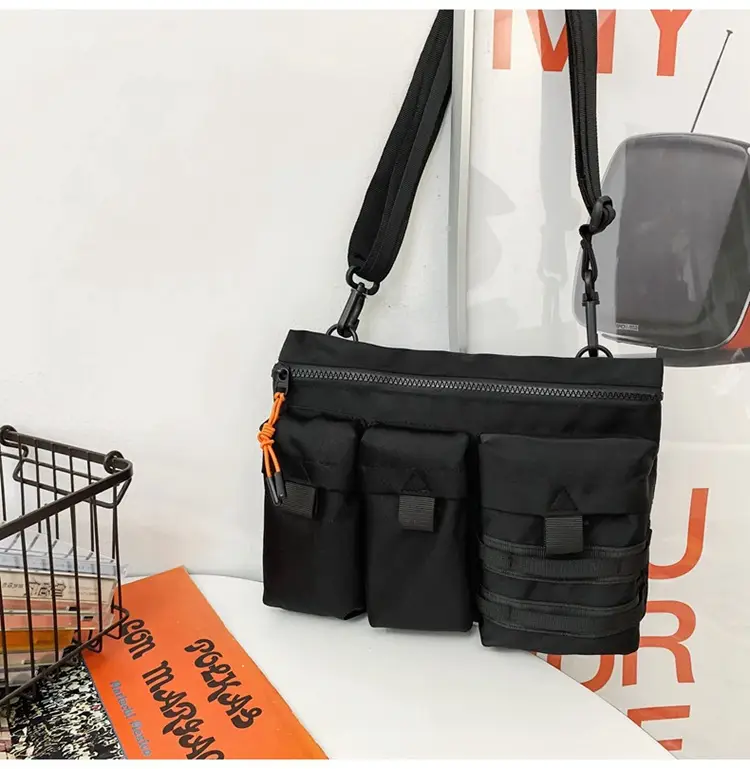 Japanese Multi-Pocket Crossbody Bag for Men — feature 31