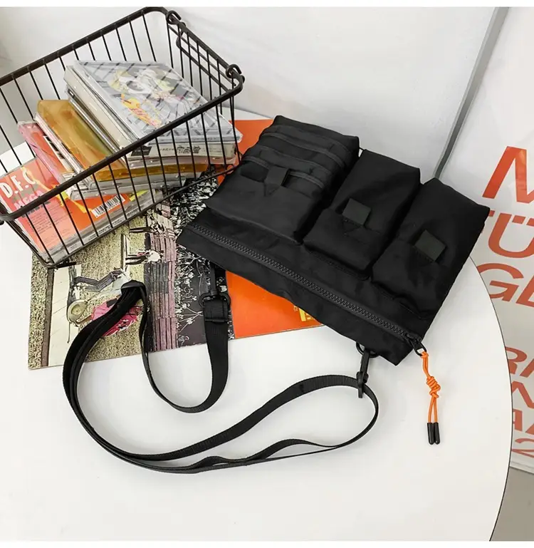 Japanese Multi-Pocket Crossbody Bag for Men — feature 32
