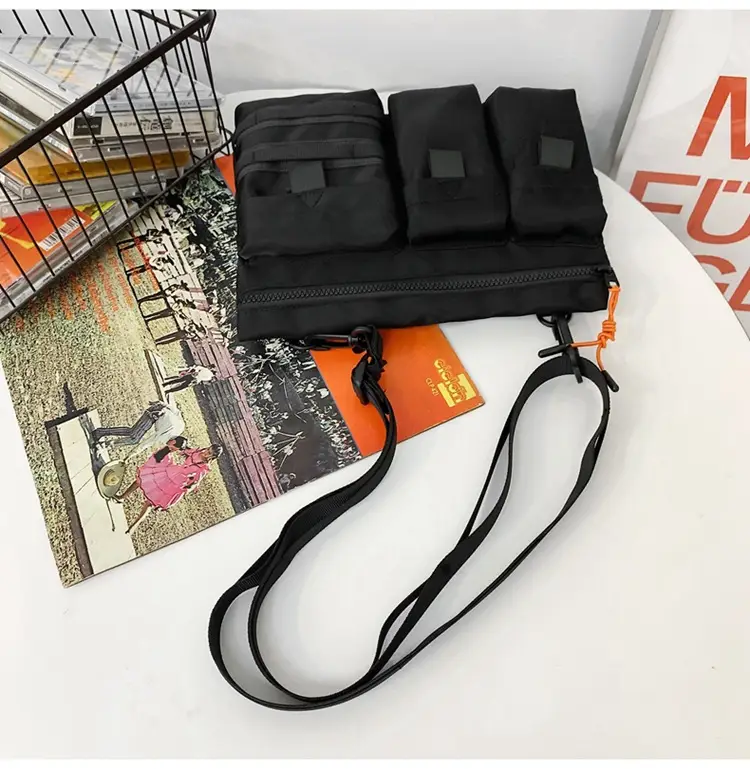 Japanese Multi-Pocket Crossbody Bag for Men — feature 37