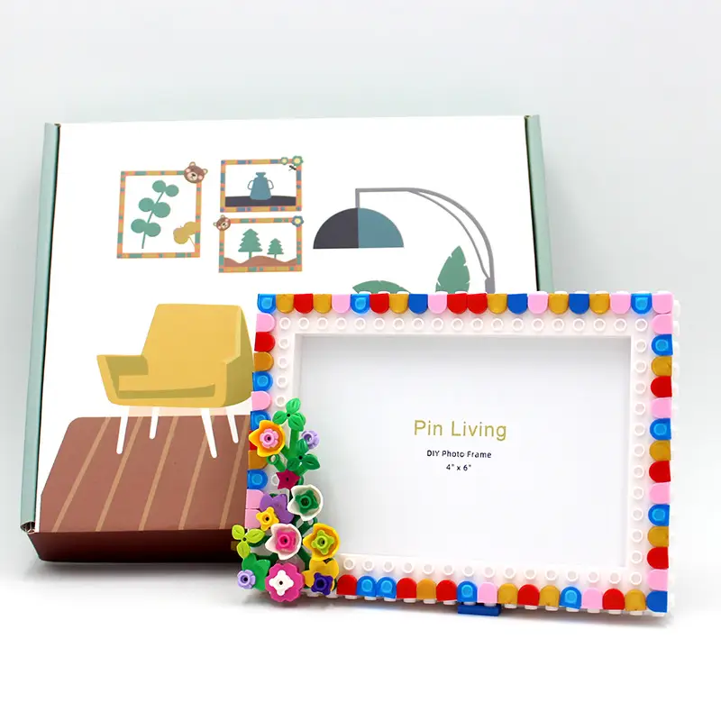 DIY Colorful Photo Frame for Kids' Home Decor - Image 3