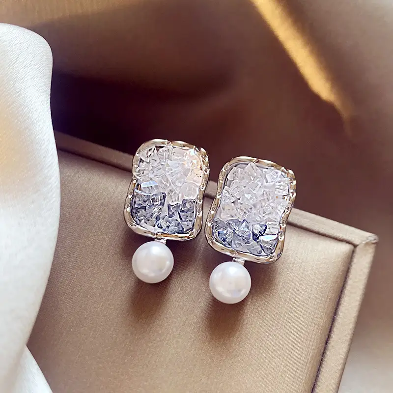 Silver Needle Light Luxury Gradient Purple Zircon Water Drop Flower Butterfly Tassel Earrings Korean Elegant Earrings Fashion Earrings - Image 13