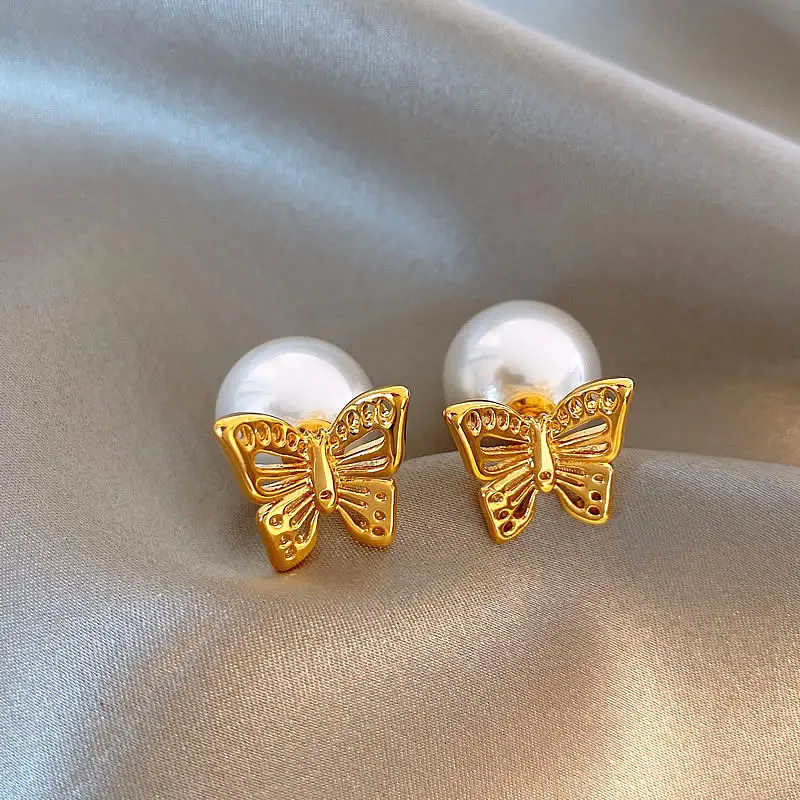 Silver Needle Light Luxury Gradient Purple Zircon Water Drop Flower Butterfly Tassel Earrings Korean Elegant Earrings Fashion Earrings - Image 18