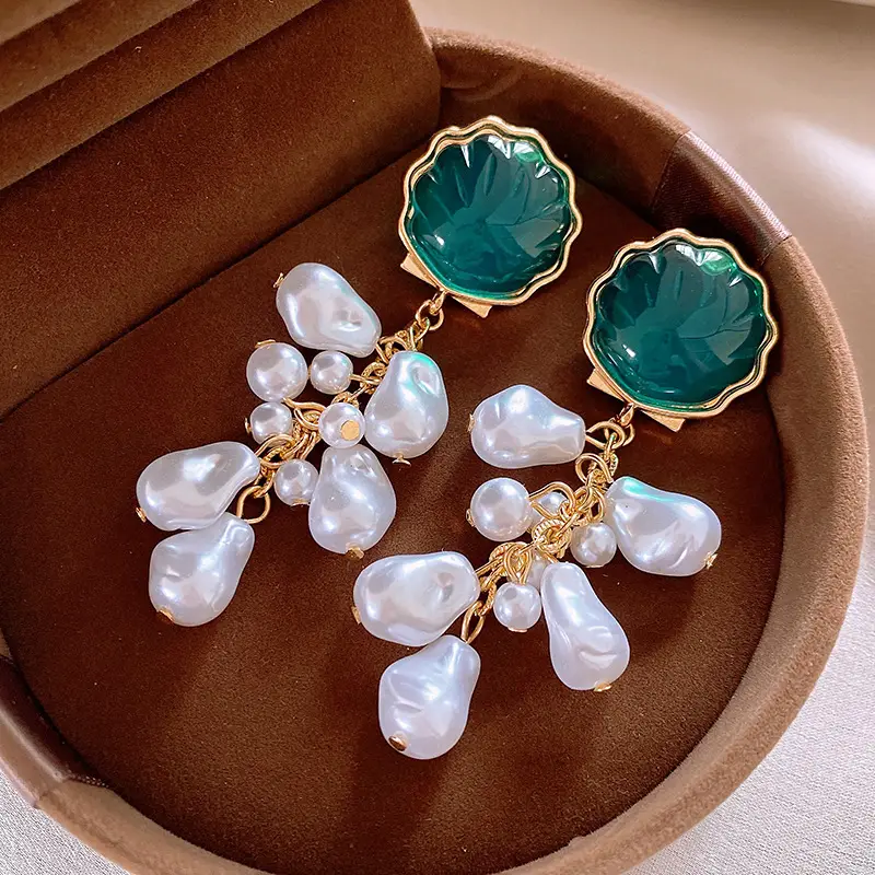 Silver Needle Light Luxury Gradient Purple Zircon Water Drop Flower Butterfly Tassel Earrings Korean Elegant Earrings Fashion Earrings - Image 43