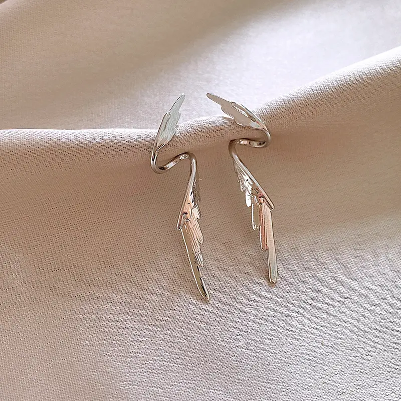 Silver Needle Light Luxury Gradient Purple Zircon Water Drop Flower Butterfly Tassel Earrings Korean Elegant Earrings Fashion Earrings - Image 49