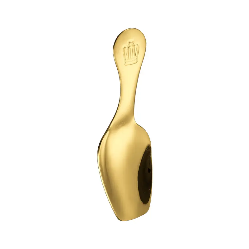 304 Stainless Steel Short Handle Spoon with Crown Design - Image 10