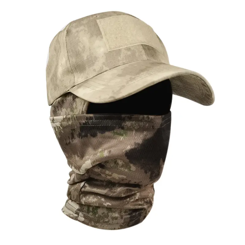 Cross Border Camo Baseball Cap Mask Outdoor Mountaineering Hunting Fishing Sunscreen Cap Tactical Army Fan Baseball Cap — feature 22