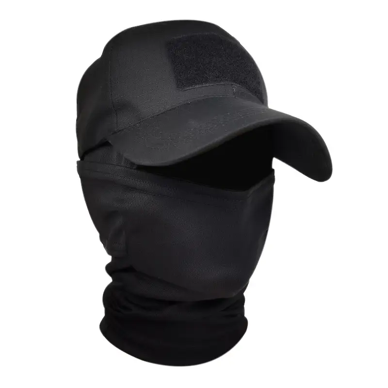 Cross Border Camo Baseball Cap Mask Outdoor Mountaineering Hunting Fishing Sunscreen Cap Tactical Army Fan Baseball Cap — feature 28