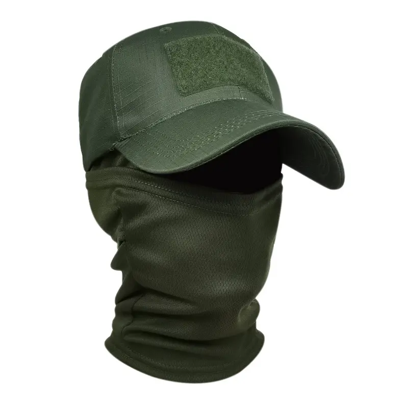 Cross Border Camo Baseball Cap Mask Outdoor Mountaineering Hunting Fishing Sunscreen Cap Tactical Army Fan Baseball Cap — feature 29