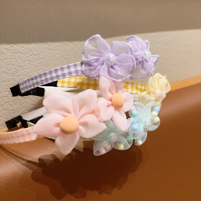 Cute Flower-Shaped Hairbands for Girls - Image 6