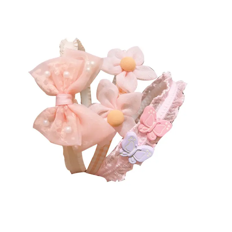 Cute Flower-Shaped Hairbands for Girls - Image 9