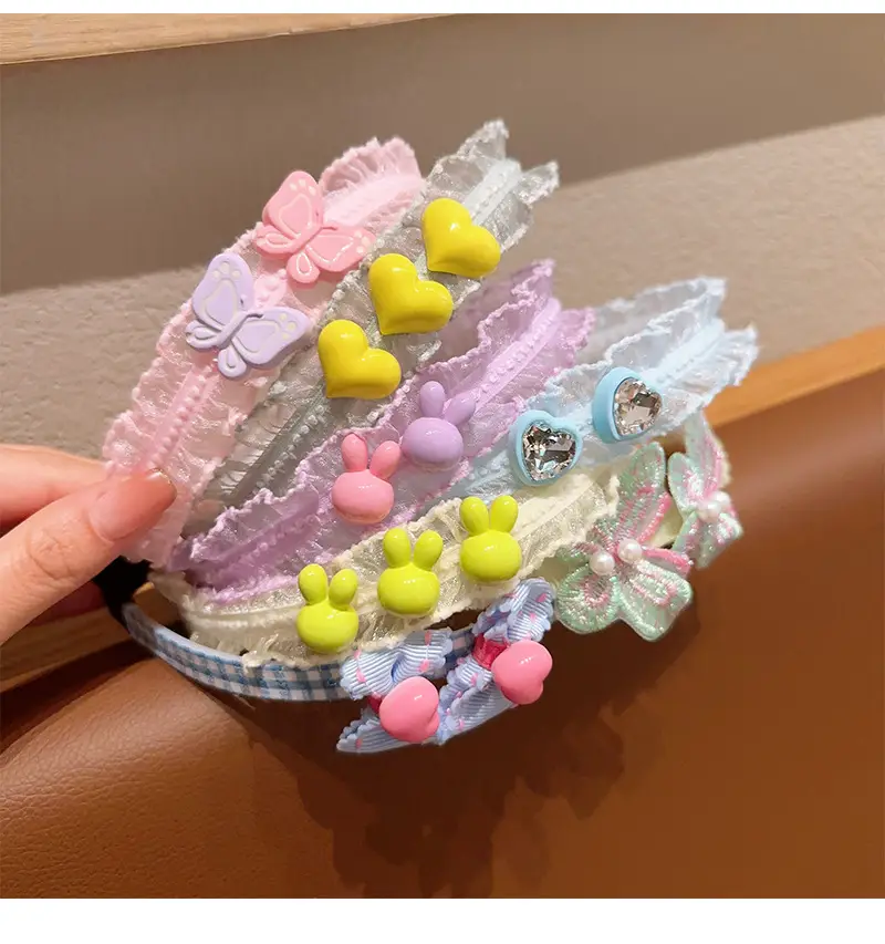 Cute Flower-Shaped Hairbands for Girls — feature 22
