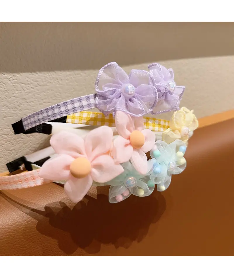 Cute Flower-Shaped Hairbands for Girls — feature 23