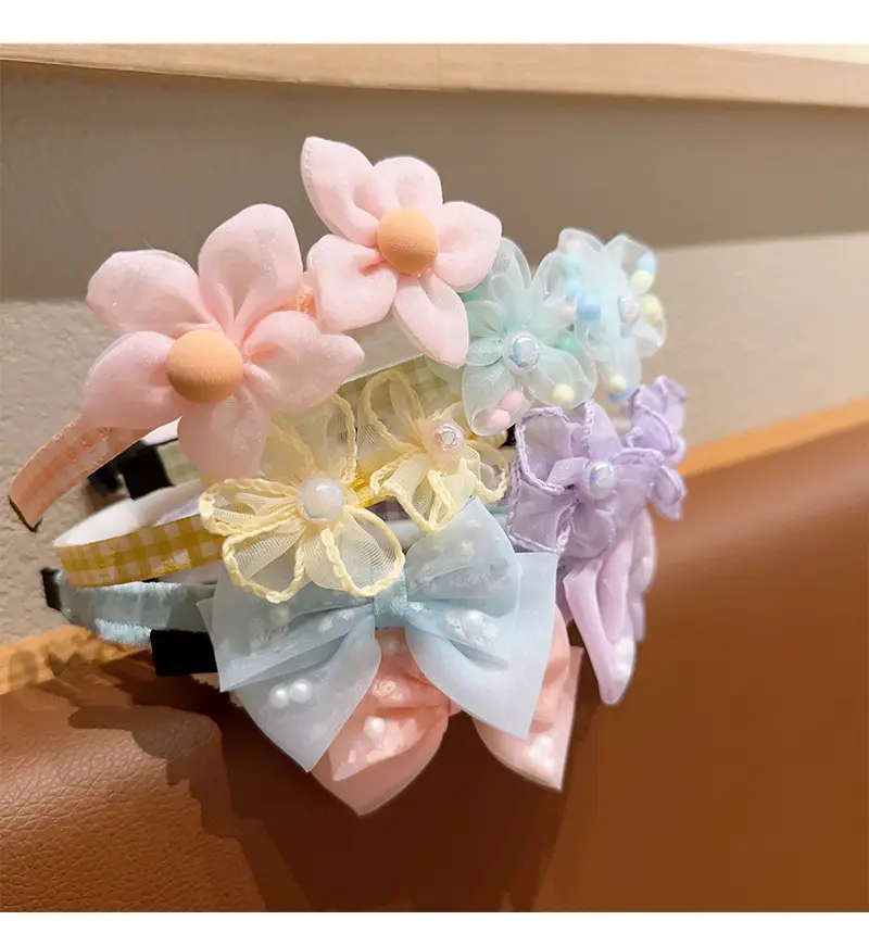 Cute Flower-Shaped Hairbands for Girls — feature 26