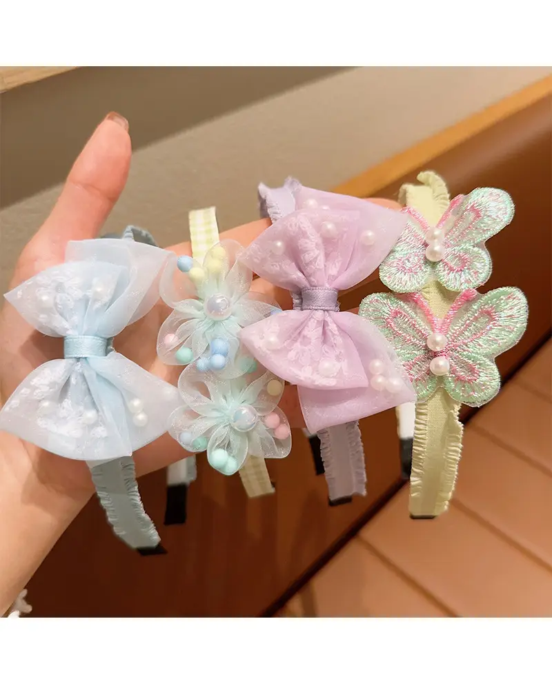 Cute Flower-Shaped Hairbands for Girls — feature 27