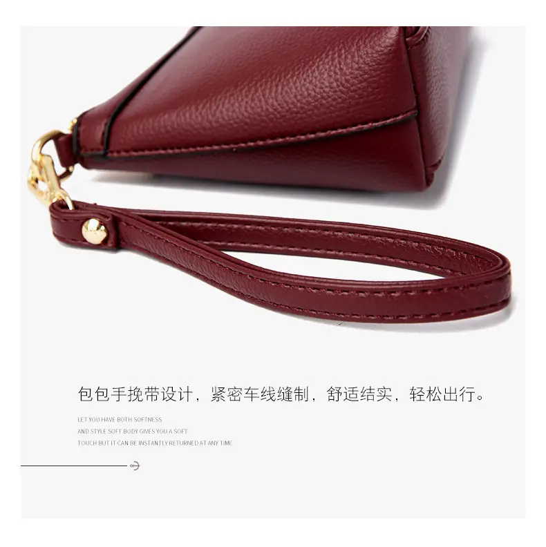 Practical Gift Bag for Mom 2025 New Summer Middle-Aged Women Small Shoulder Bag Versatile Elegant Crossbody Bag — feature 12
