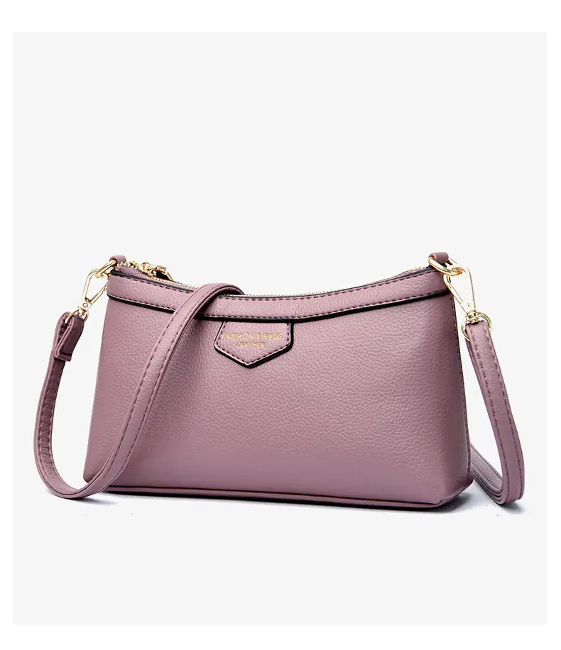 Practical Gift Bag for Mom 2025 New Summer Middle-Aged Women Small Shoulder Bag Versatile Elegant Crossbody Bag — feature 25