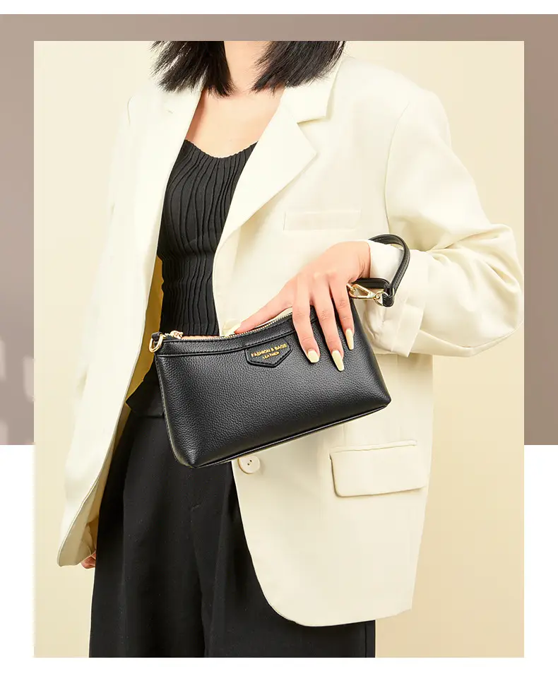 Practical Gift Bag for Mom 2025 New Summer Middle-Aged Women Small Shoulder Bag Versatile Elegant Crossbody Bag — feature 27