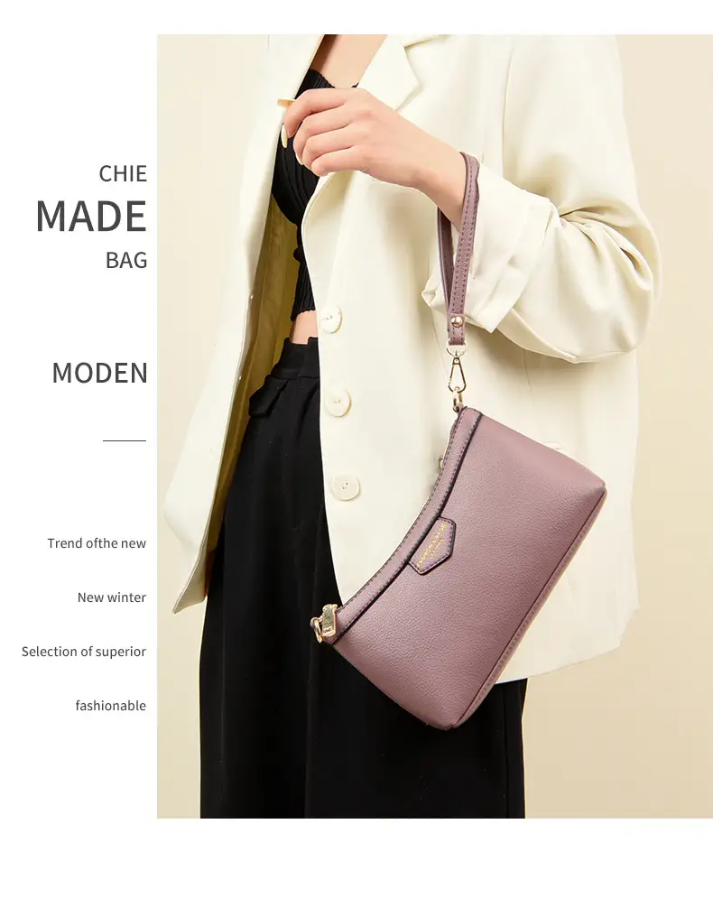 Practical Gift Bag for Mom 2025 New Summer Middle-Aged Women Small Shoulder Bag Versatile Elegant Crossbody Bag — feature 32