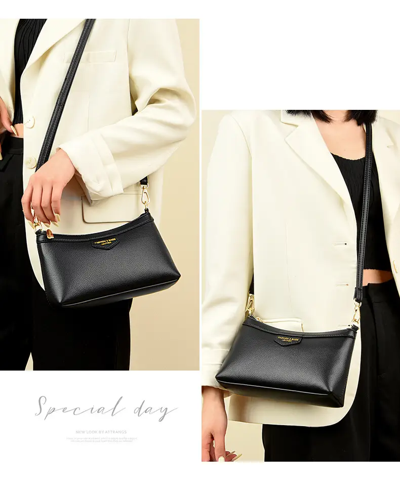 Practical Gift Bag for Mom 2025 New Summer Middle-Aged Women Small Shoulder Bag Versatile Elegant Crossbody Bag — feature 4