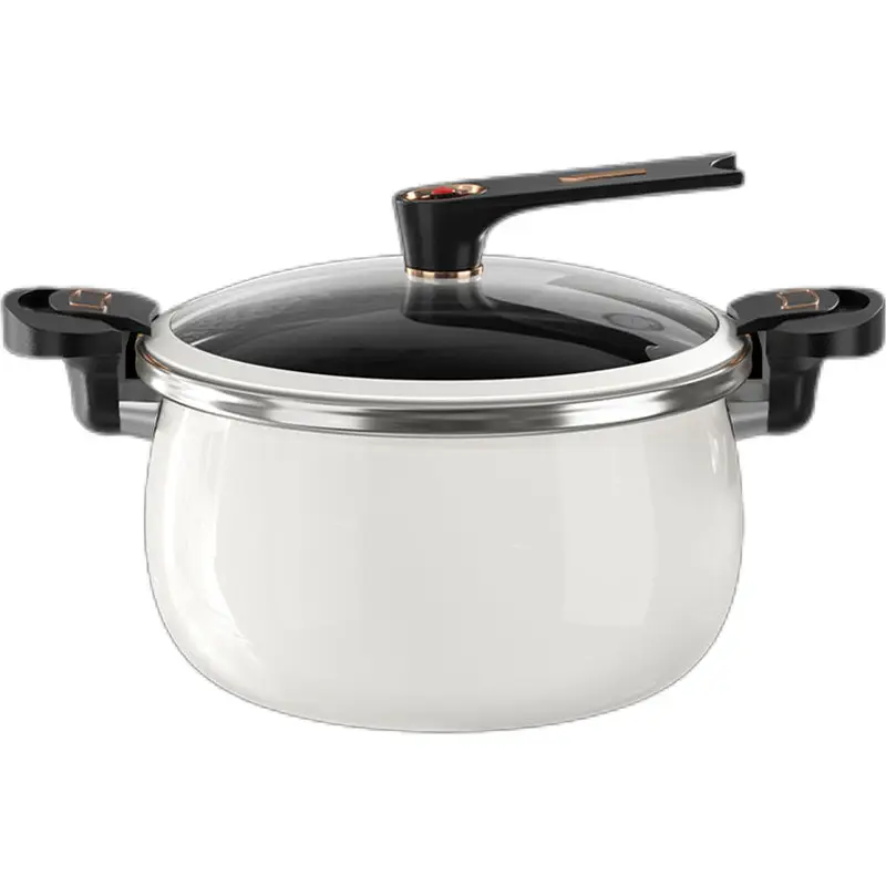 Enamel Micro Pressure Pot 20min Braise Soup