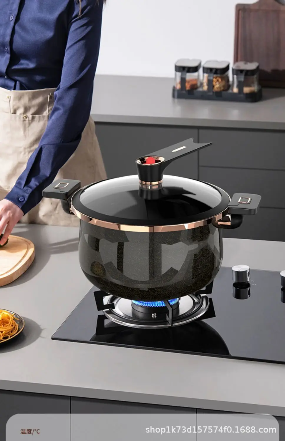Enamel Micro Pressure Pot 20min Braise Soup — feature 7