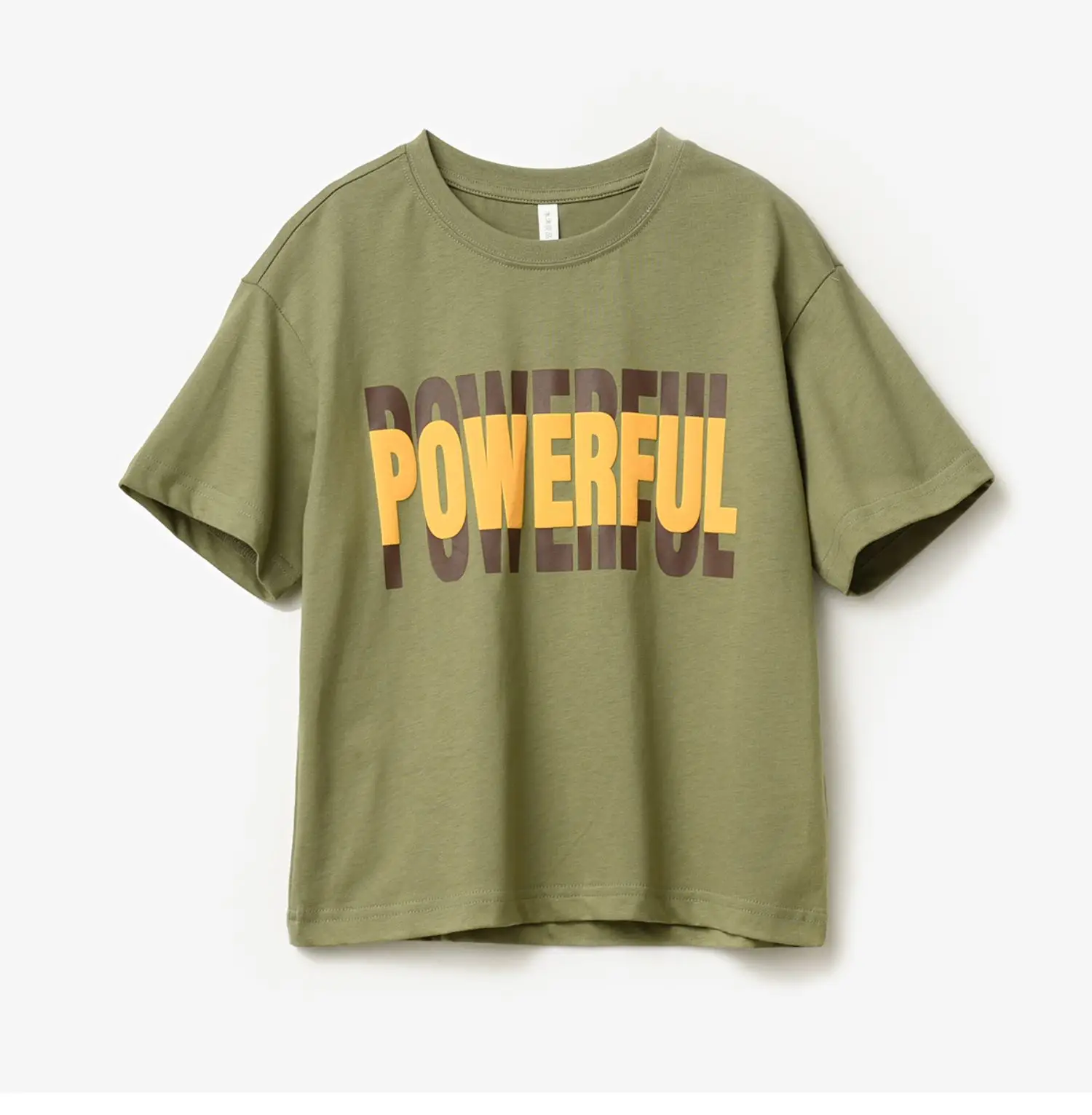 Children Cotton Letter T-Shirt Loose Sweat Wicking Summer Wear — feature 18