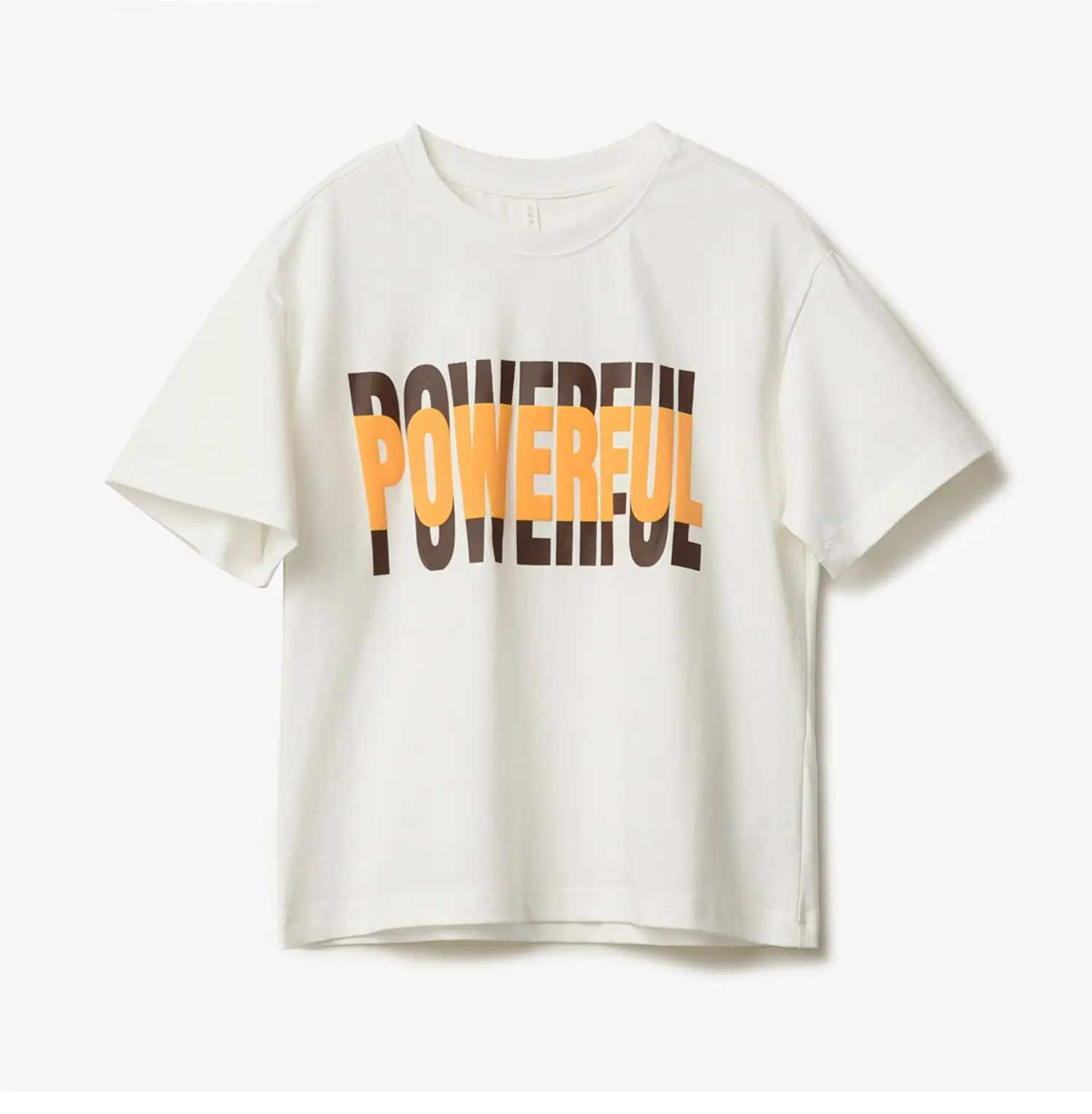 Children Cotton Letter T-Shirt Loose Sweat Wicking Summer Wear — feature 9